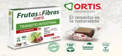 Muestra gratis de frutas & fibras forte de Laboratorios Ortis - Muestragratis.com