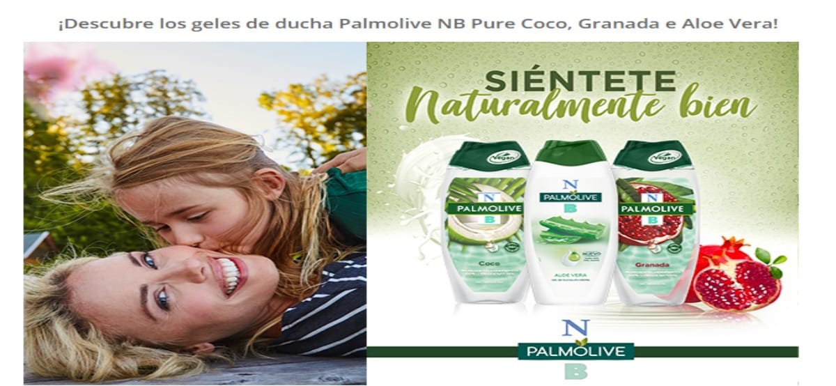 Prueba gratis geles Palmolive con Sampleo - Muestragratis.com