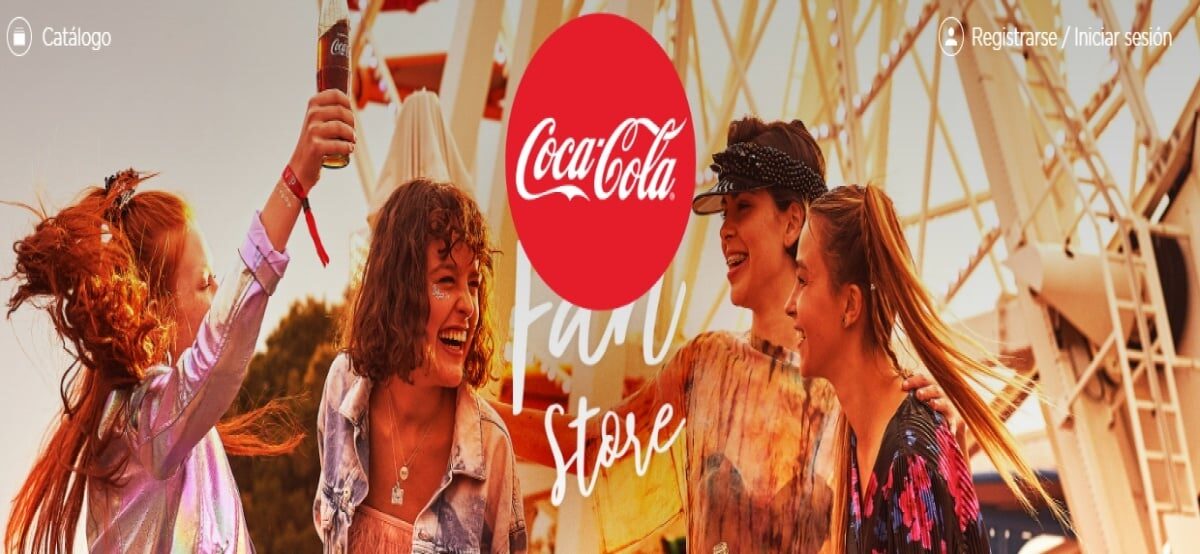 Fan store de Coca Cola regala premios acumulando PINCODE