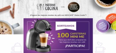 Gana una de las 100 Mini cafeteras de la promoción Nescafé Dolce Gusto - Muestragratis.com