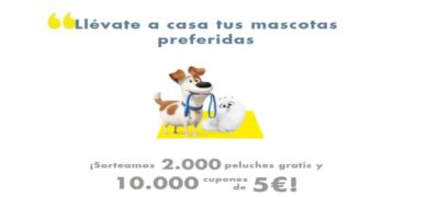 La Plaza DIA sortea 10.000 cupones de 5€ y 2000 peluches - Muestragratis.com