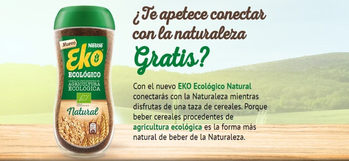 Prueba gratis el nuevo Eko ecológico de Nestlé y opten reembolso