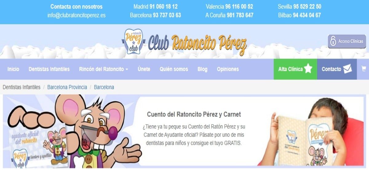 Ratoncito Pérez regala cuento para niños carnet de ayundate