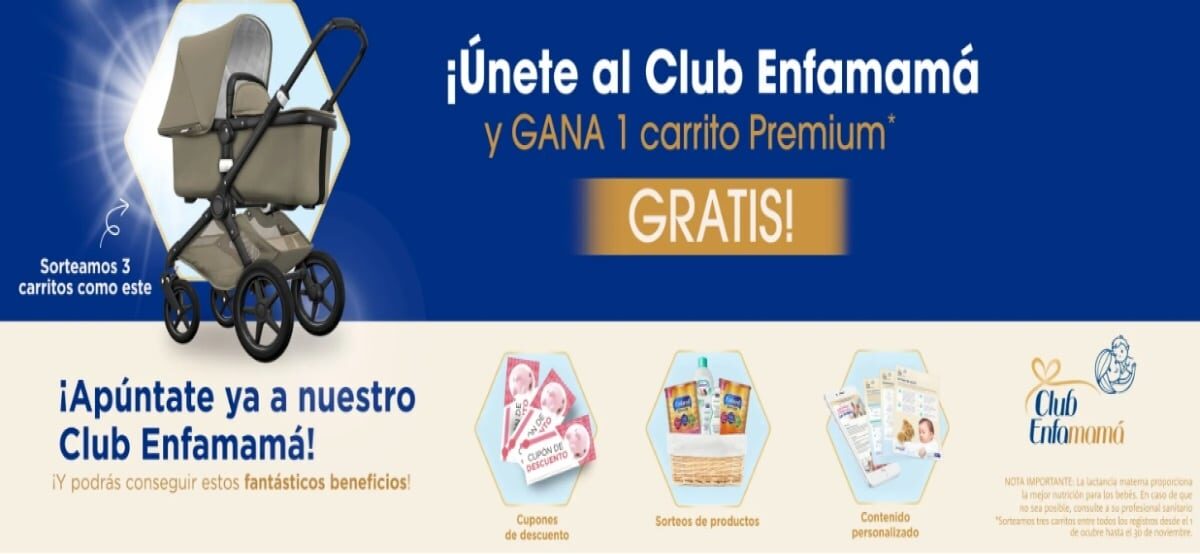 Apúntate Al Club De Enfamamá Y Gana 1 De 3 Carrito Premium