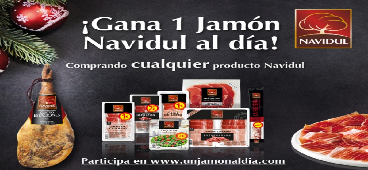 Navidul Te Invita A Ganar Un Jamón Cada Día