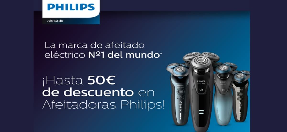 Opten Un Reembolso De 50€ Comprando Afeitadoras Philips