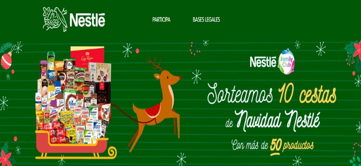 Participa En La Promoción Navideña De Nestlé Y Gana Fantásticas Cestas De Navidad