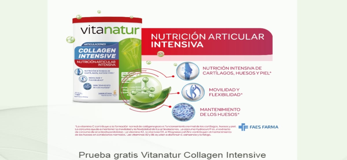 Prueba Vitanatur Collagen Intensive Y Opten Reembolso