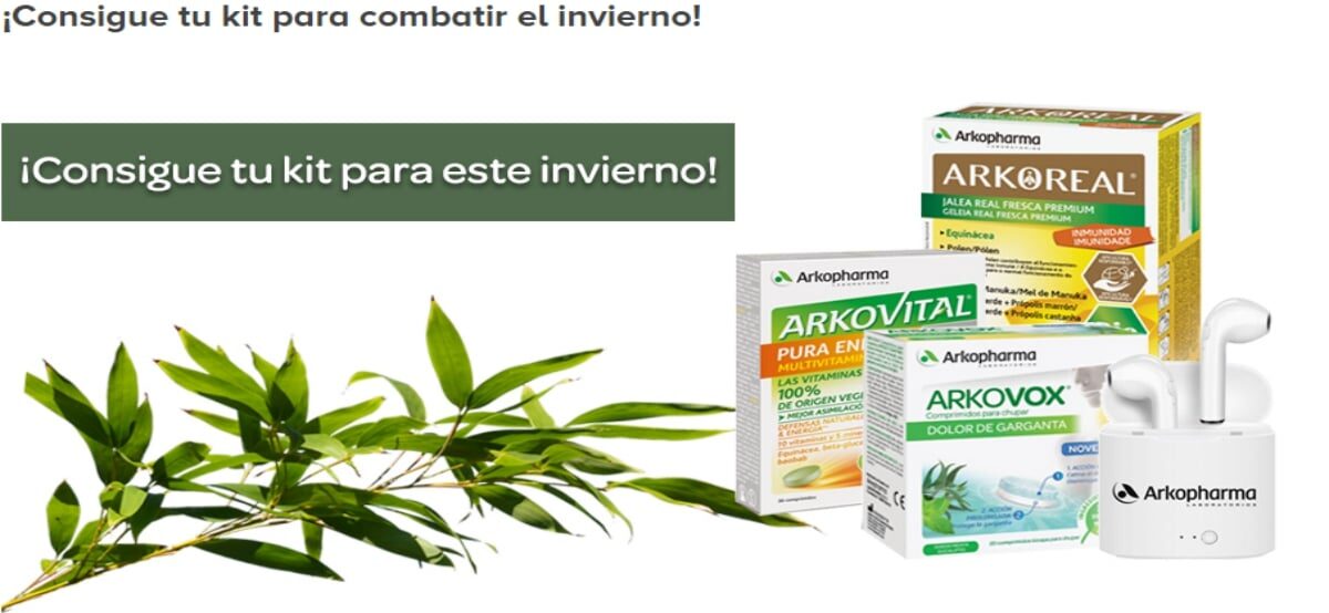 Consigue 1 De Los 50 Kits Que Sortea Laboratorios Arkopharma