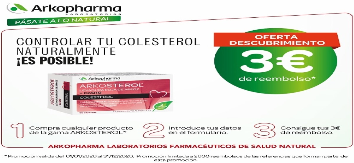 Controla Tu Colesterol Y Recibe Un Reembolso De 3€
