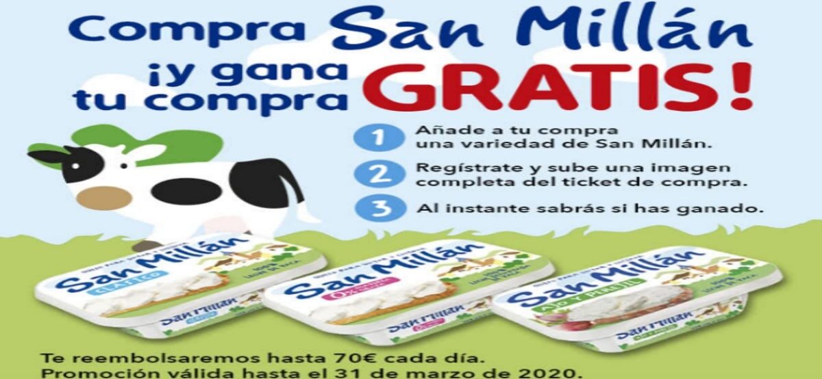 Gana Una Compra De 70€ Con San Millán