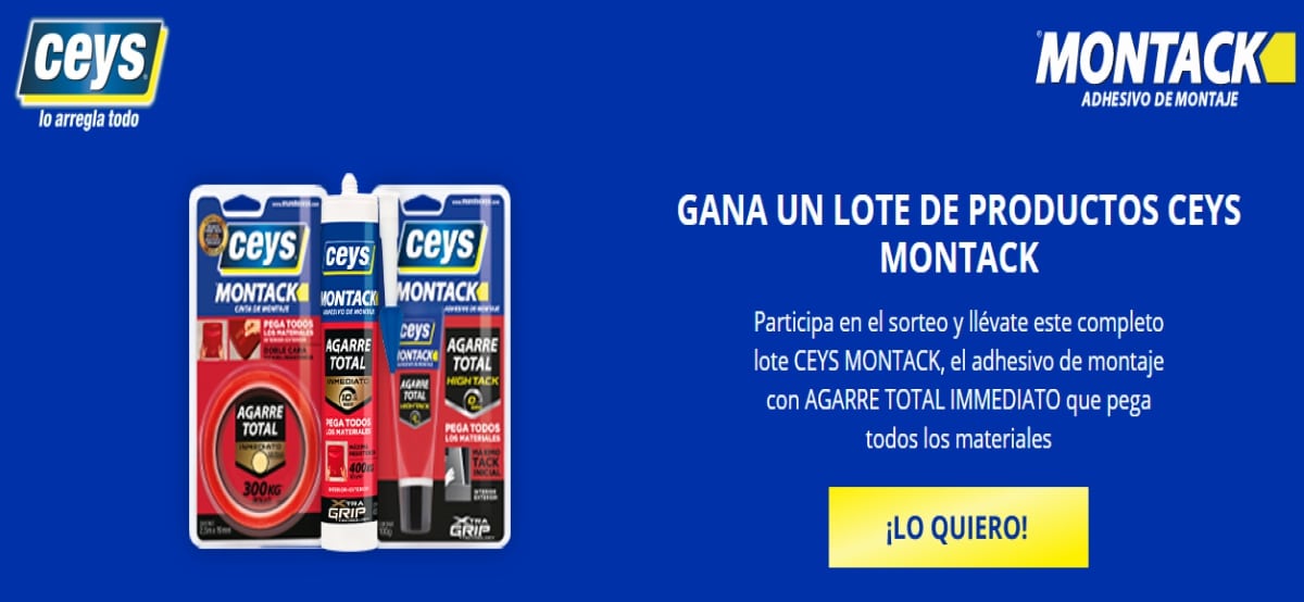 Participa En El Sorteo De Adhesivos Montack