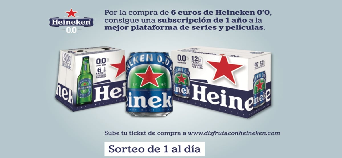 Heineken Regala Suscripciones Anuales A Netflix, Hbo, Rakuten, Dazn Y Amazon Video