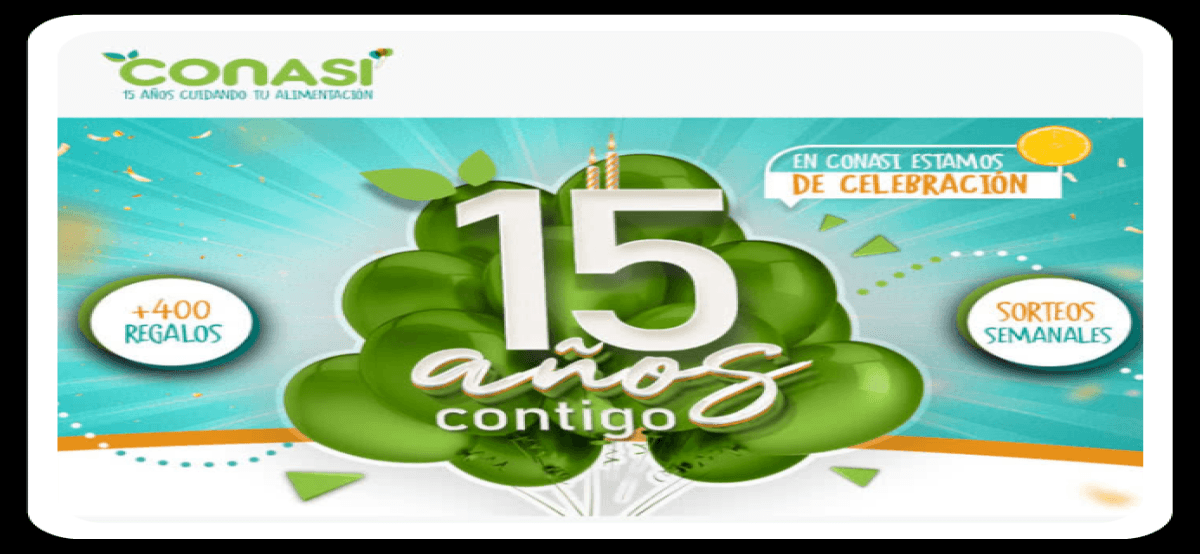 Conasi Está De Aniversario Y Sortea Muchísimos Premios