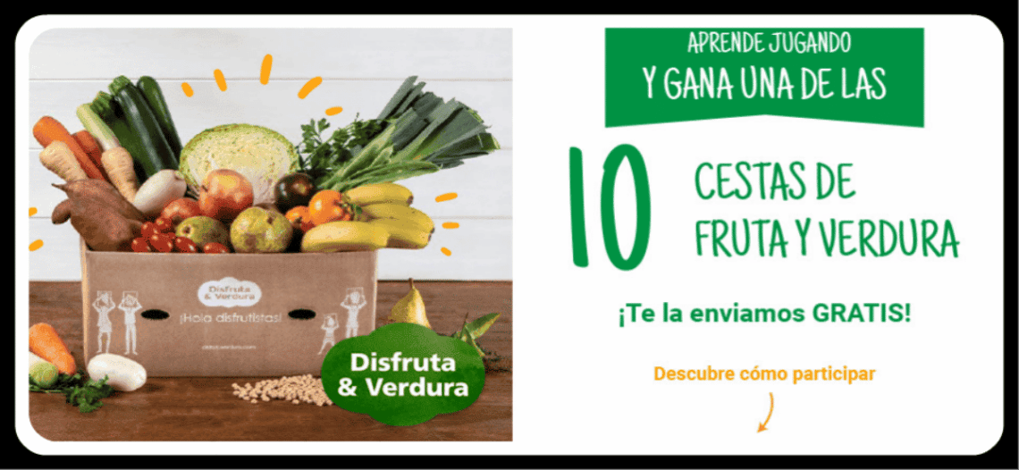 Gana Una Cesta De Verduras Y Frutas Con Nestlé