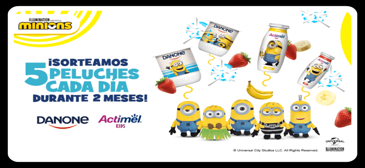 Participa En El Sorteo Diario De Peluches Minions