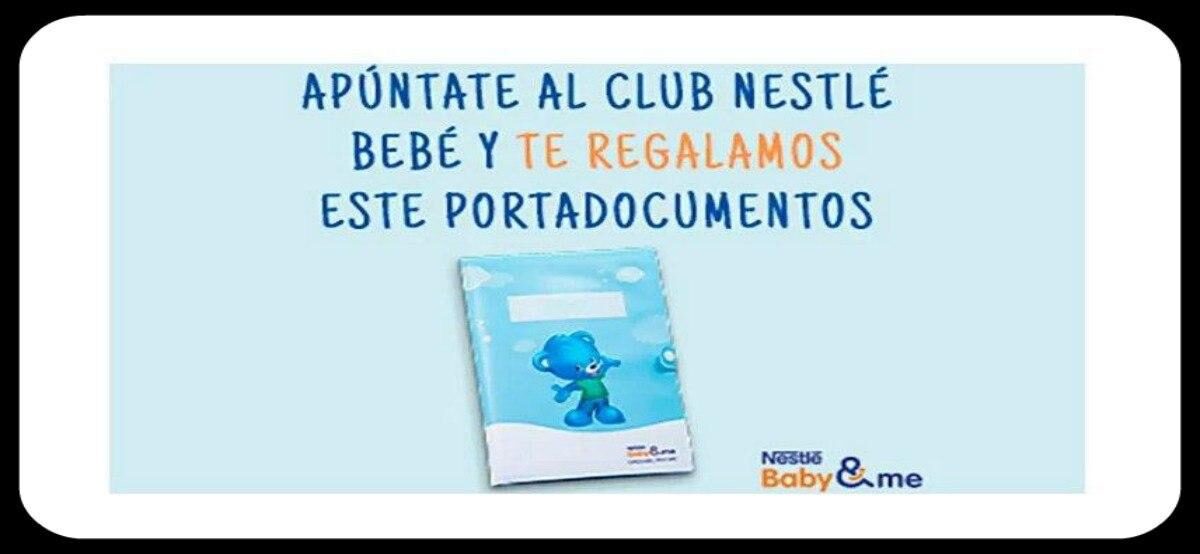Club De Nestlé Baby Te Lleva A Domicilio Un Portadocumentos Gratis