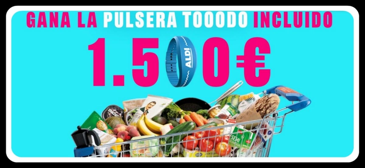 Compra 15€ En Supermercados Aldi Y 1 Pulsera Contactless Para Gastar 1500€ En Lo Que Quieras