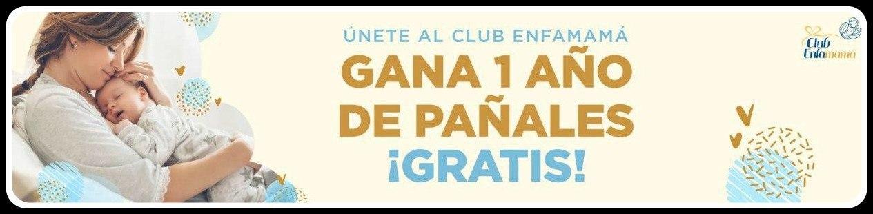 Forma Parte Del Club De Enfamamá Y Consigue 1 Año Gratis De Pañales Para Tu Bebé