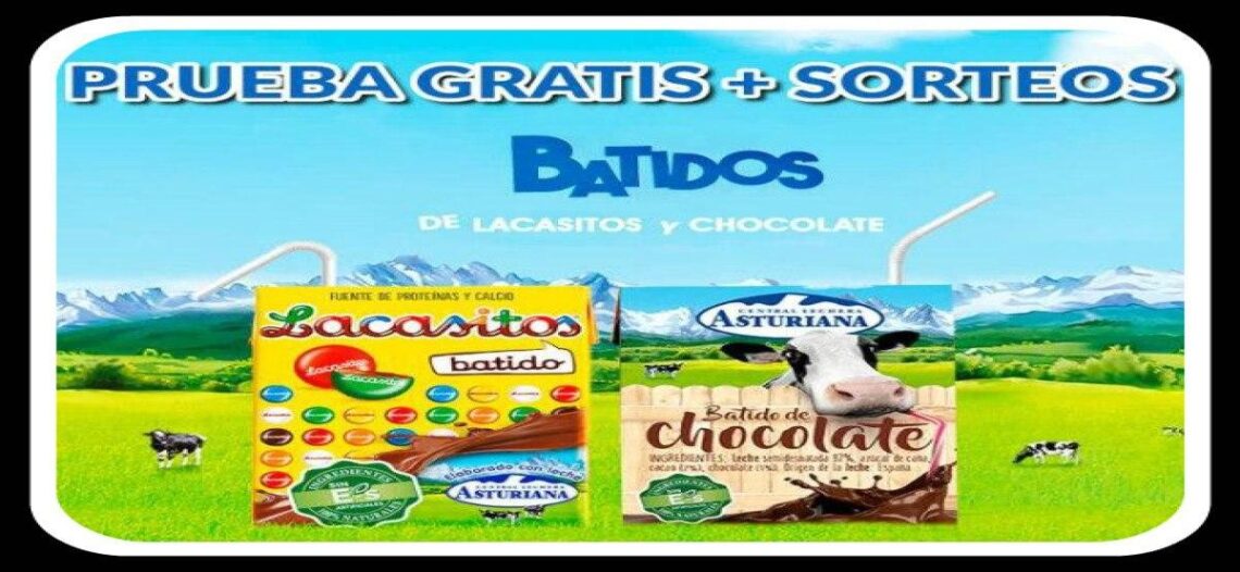 Prueba Los Batidos De Chocolate Y Lacasitos De Lechera Asturiana