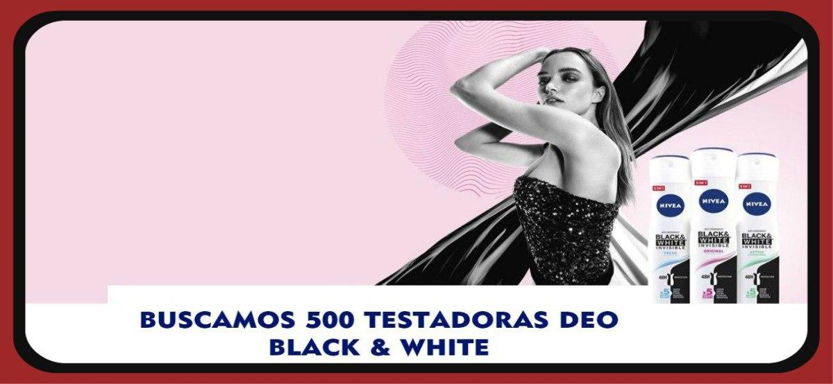 Postula Tu Candidatura Para Probar Gratis Nivea Deo Black&withe