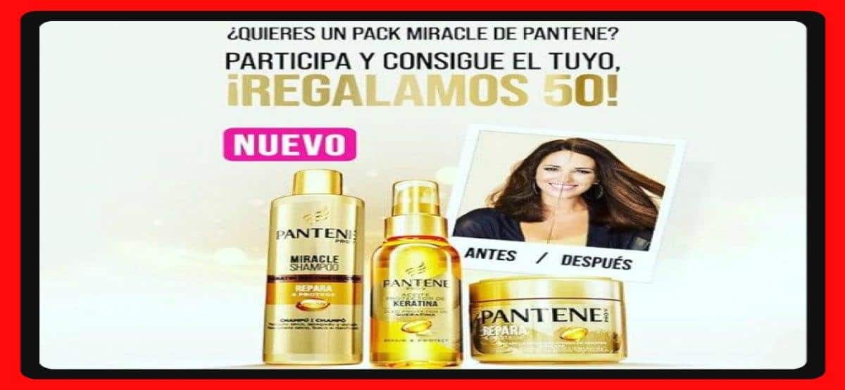 Consigue Un Lote De Productos Pantene Gratis