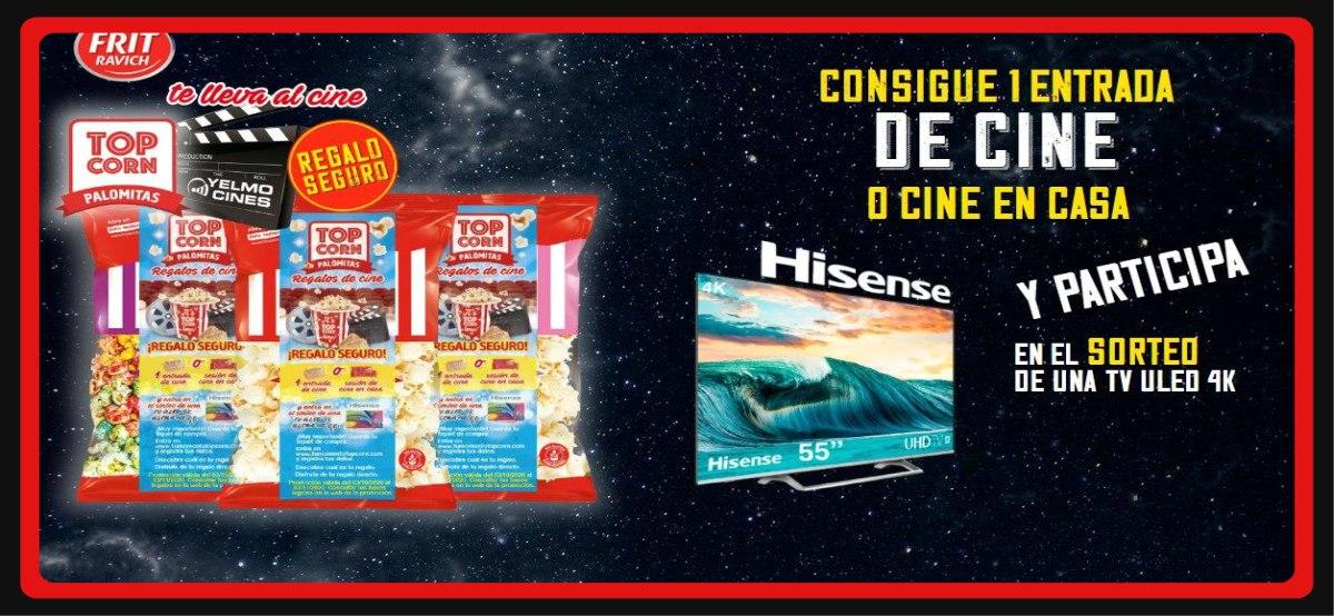 Sensaciones Y Experiencias Te Invitan A Comprar Palomitas Para Ganar 1 Televisor Uled Tv