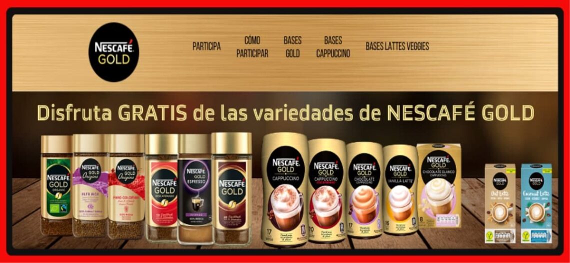 Prueba Gratis El Nuevo Nescafé Gold