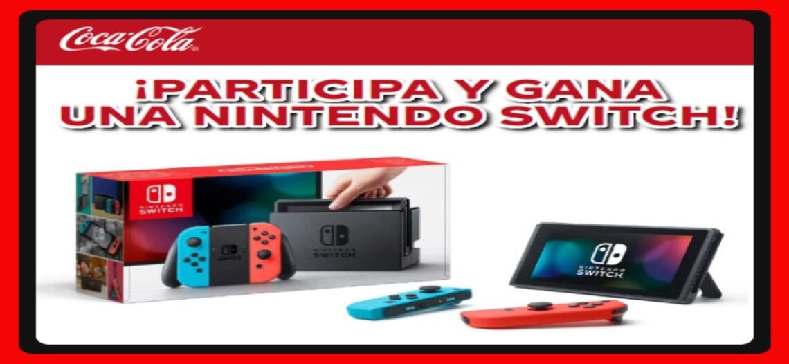 Coca Cola Sortea Nintendos Switch