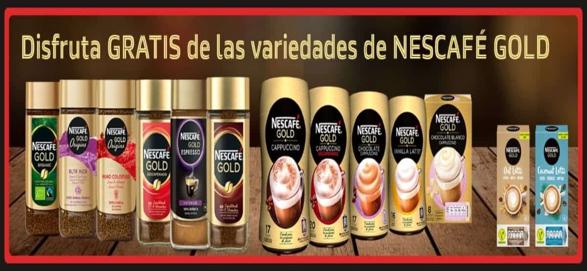Prueba Gratis La Nueva Gama De Nescafé Gold