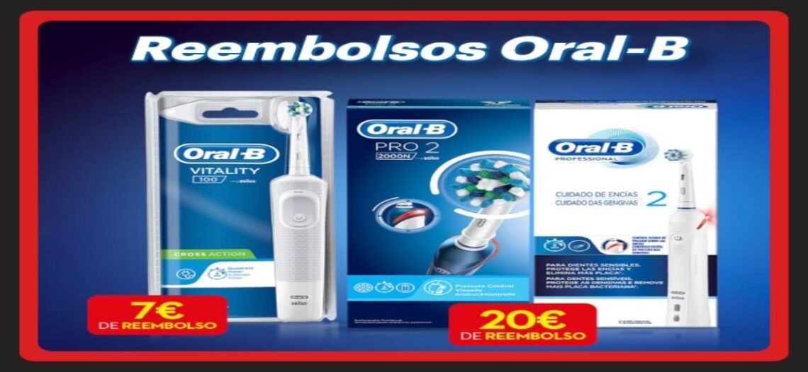 Consigue Reembolsos De 7 Euros Con Oral B