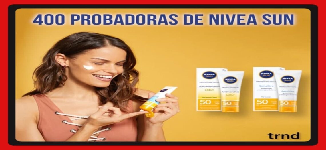 Prueba Gratis Las Nuevas Cremas Nivea Sun