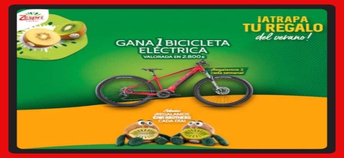Gana Bicicletas Eléctricas Y Peluches Comprando Bandejas O Granel zespri
