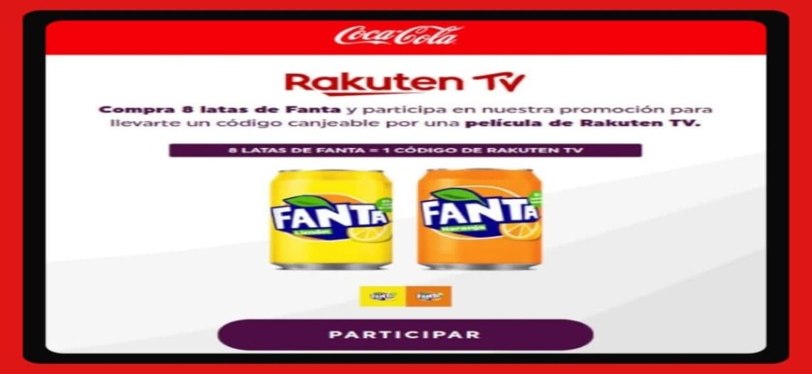 Compra Bebidas Fanta Y Consigue Gratis Códigos Rakuten