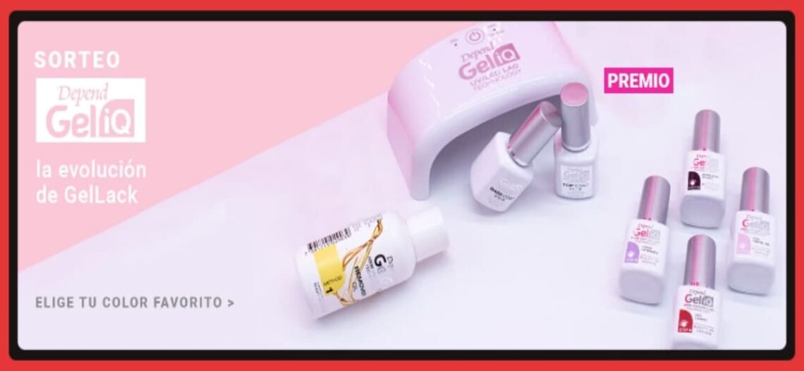 Sorteo De Depend Gel Iq Para Ganar Kit De Manicura
