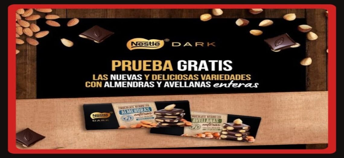 Consigue Reembolsos Para El Nuevo Nestle Dark De Almendra Y Avellanas
