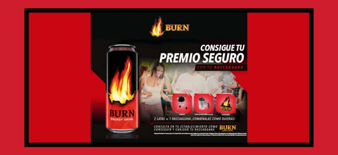 Gana pegatinas y barbacoas comprando Burn