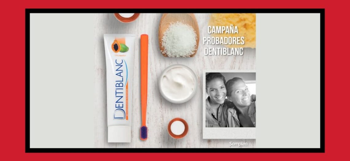 Dentiblanc reparte muestras gratis