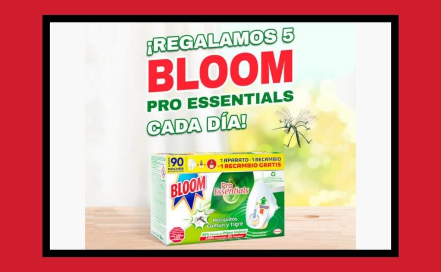 Consigue insecticidas Bloom gratis