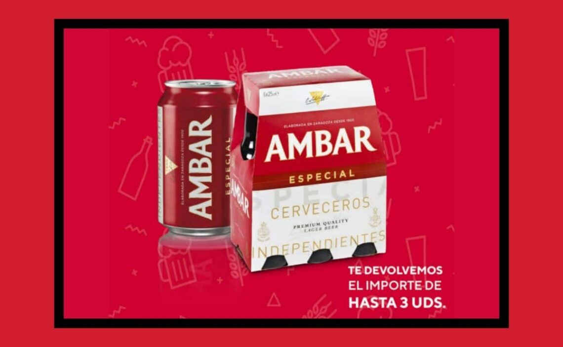 Prueba cervezas Ambar gratis