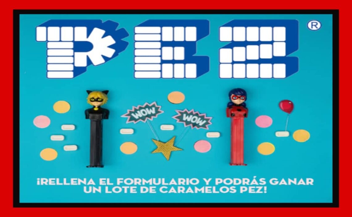 Consigue lotes de caramelos Pez gratis