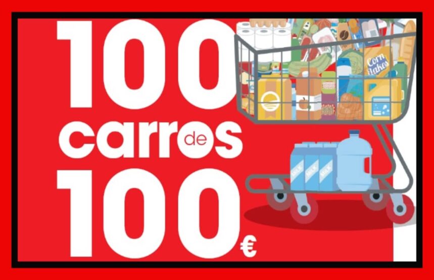 Consigue carros de 100E en compras para supermercados Eroski
