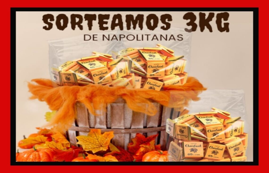 Napolitanas reparte 3 kilos de Lets Chocolaat