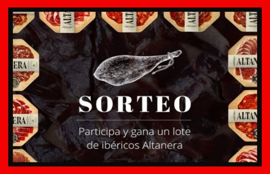 Altanera reparte 1 lote de Ibericos