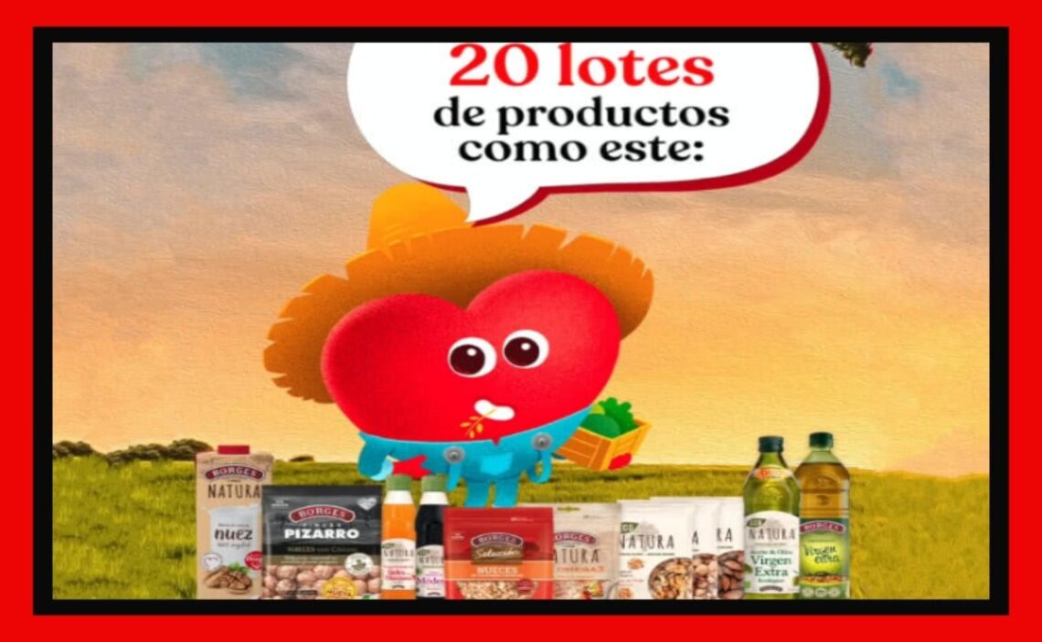 Borges reparte lotes de productos
