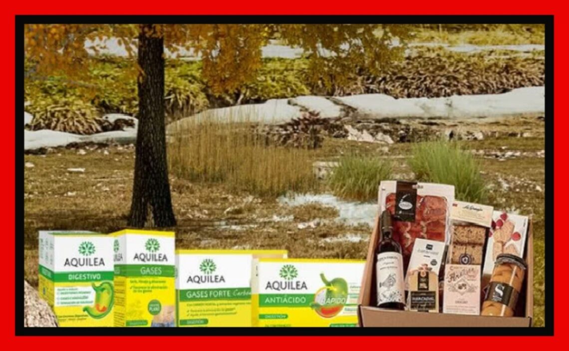 Aquilea reparte lotes Gourmet y para la digestion