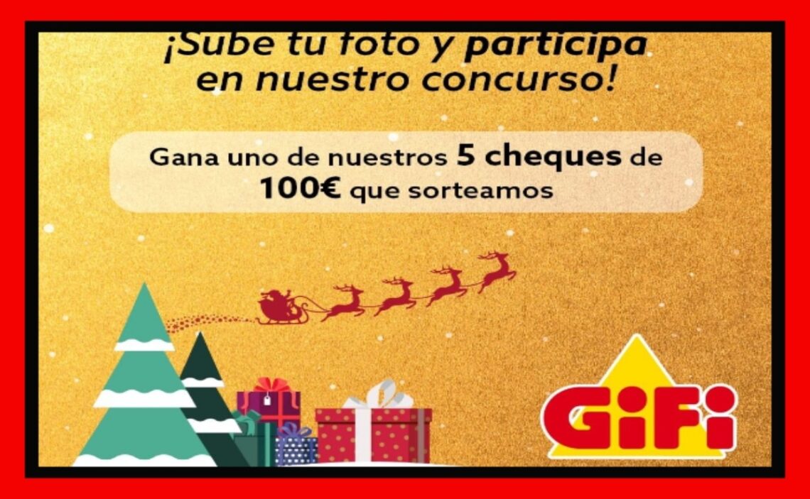 Consigue un cheque de 100 euros con GiFi