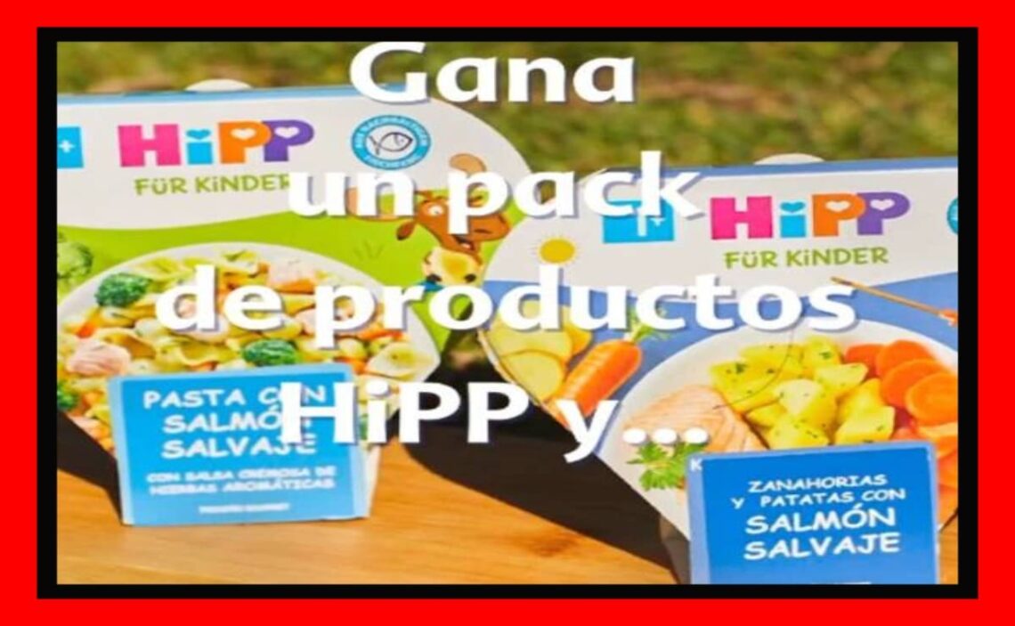 Consigue 1 pack alimentos infantiles organicos HiPP