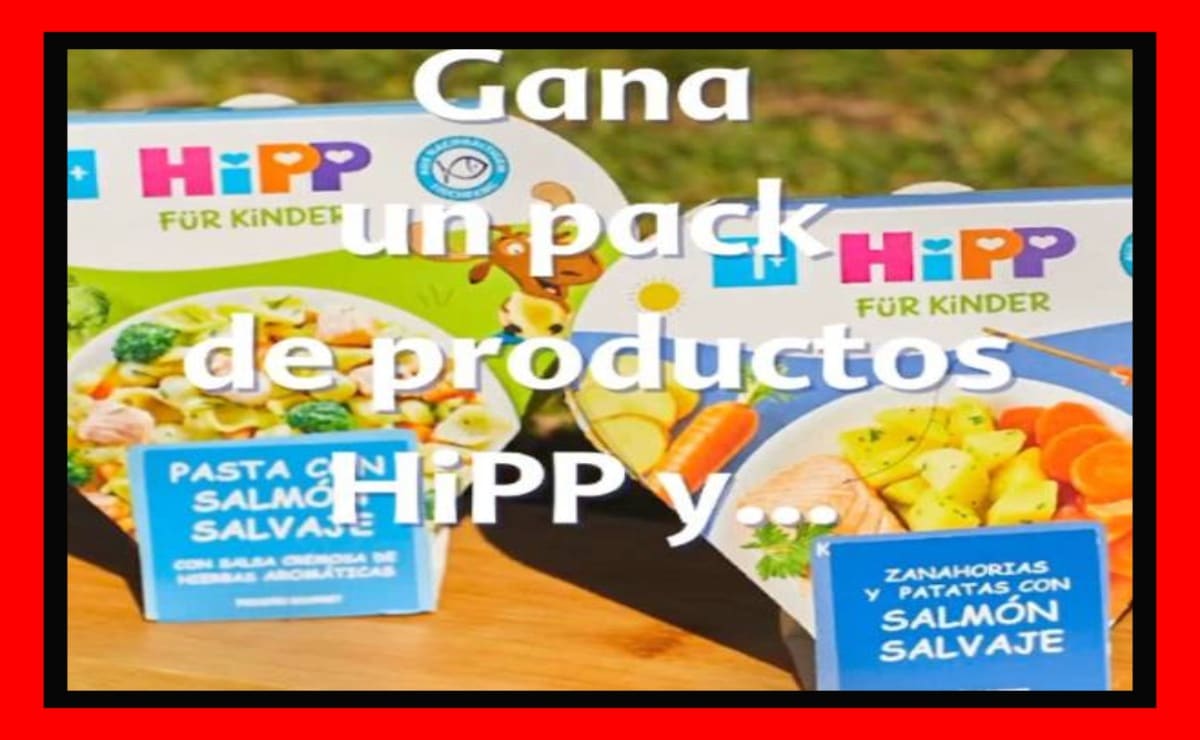 Consigue 1 pack alimentos infantiles orgánicos HiPP