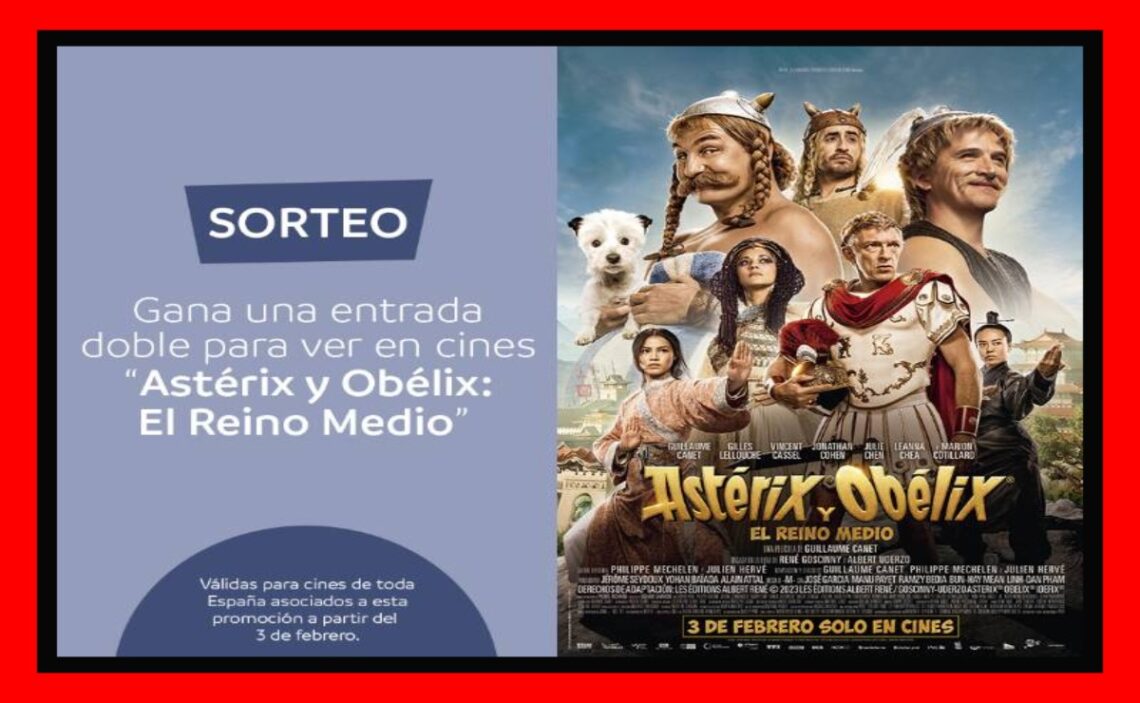 Consigue entradas para ver Asterix y Obelix El Reino Medio